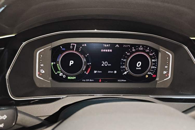 Used Volkswagen Magotan GTE Plug-in Hybrid 2022 GTE Luxury Model Instrument Cluster