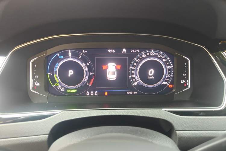Used Volkswagen Magotan GTE Plug-in Hybrid 2022 GTE Luxury Model Instrument Cluster