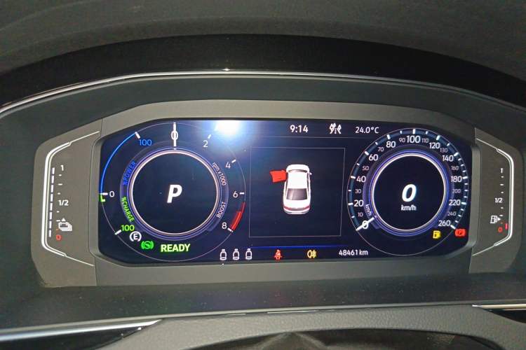 Used Volkswagen Magotan GTE Plug-in Hybrid 2022 GTE Luxury Model Instrument Cluster