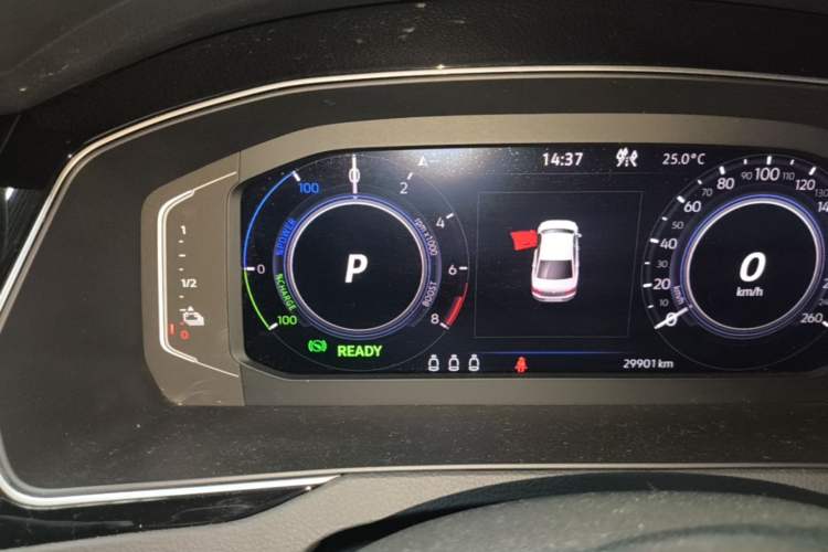 Used Volkswagen Magotan GTE Plug-in Hybrid 2022 GTE Luxury Model Instrument Cluster
