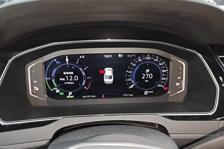 Used Volkswagen Magotan GTE Plug-in Hybrid 2022 GTE Luxury Model Instrument Cluster