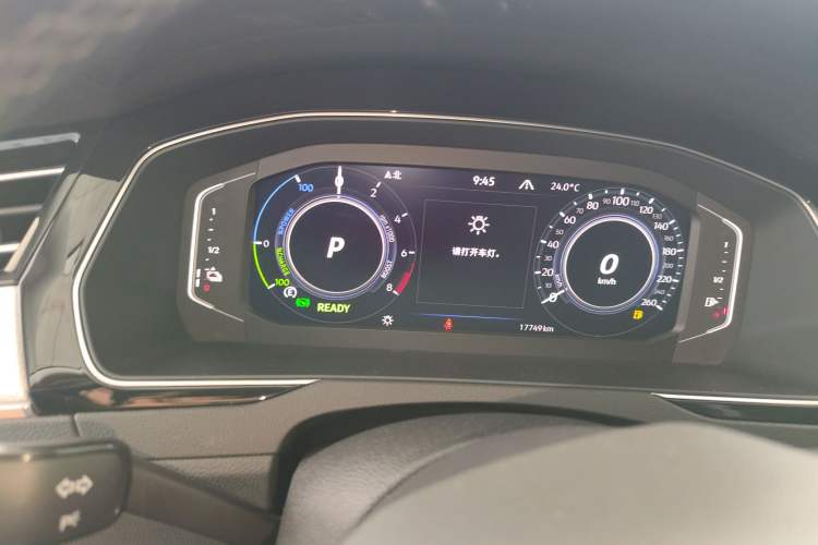 Used Volkswagen Magotan GTE Plug-in Hybrid 2022 GTE Luxury Model Instrument Cluster