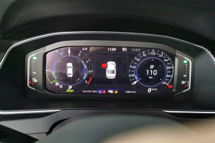 Used Volkswagen Magotan GTE Plug-in Hybrid 2022 GTE Luxury Model Instrument Cluster