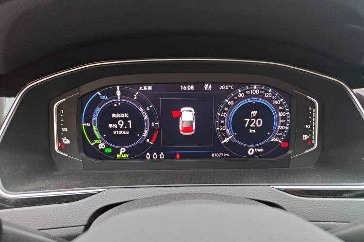 Used Volkswagen Magotan GTE Plug-in Hybrid 2022 GTE Luxury Model Instrument Cluster