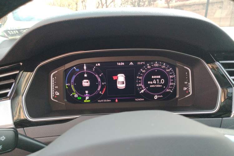 Used Volkswagen Magotan GTE Plug-in Hybrid 2022 GTE Luxury Model Instrument Cluster