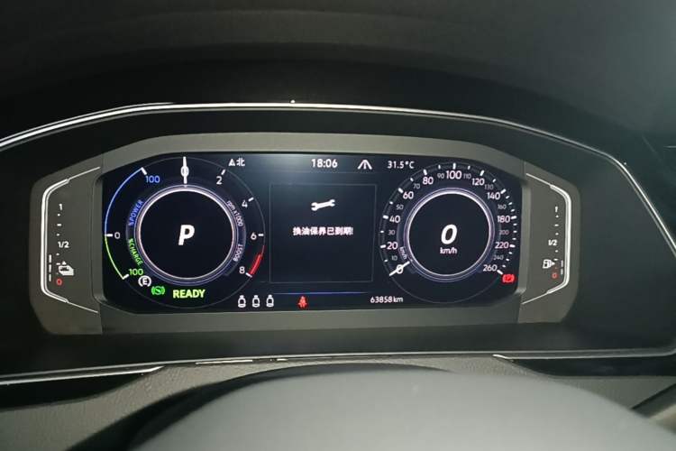Used Volkswagen Magotan GTE Plug-in Hybrid 2022 GTE Luxury Model Instrument Cluster
