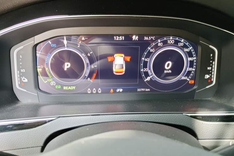 Used Volkswagen Magotan GTE Plug-in Hybrid 2022 GTE Luxury Model Instrument Cluster