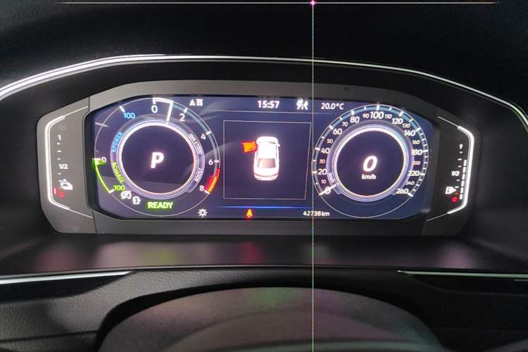 Used Volkswagen Magotan GTE Plug-in Hybrid 2022 GTE Luxury Model Instrument Cluster