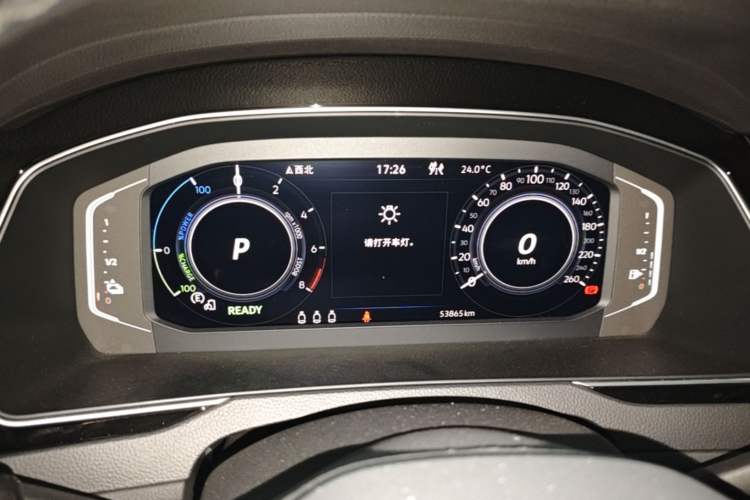 Used Volkswagen Magotan GTE Plug-in Hybrid 2022 GTE Luxury Model Instrument Cluster
