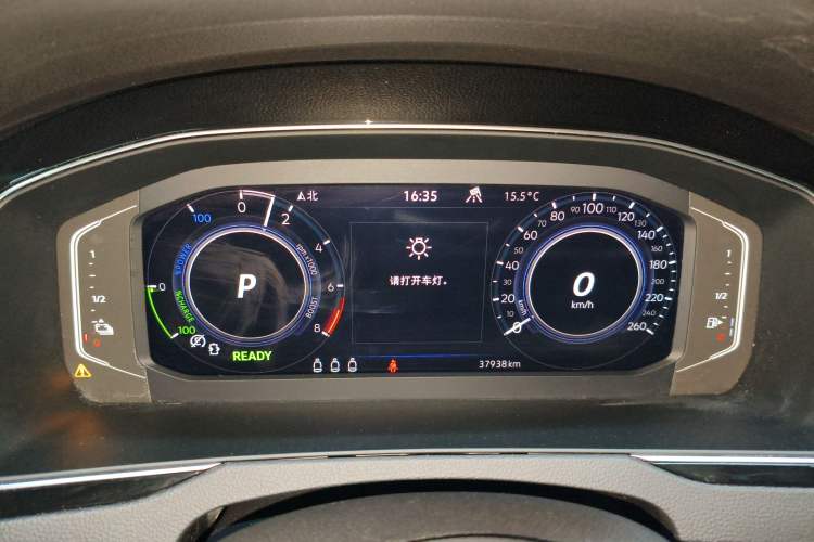 Used Volkswagen Magotan GTE Plug-in Hybrid 2022 GTE Luxury Model Instrument Cluster