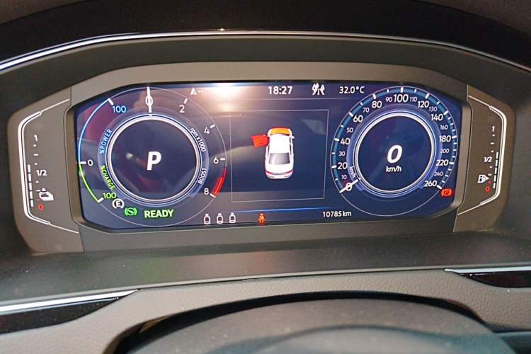 Used Volkswagen Magotan GTE Plug-in Hybrid 2022 GTE Luxury Model Instrument Cluster