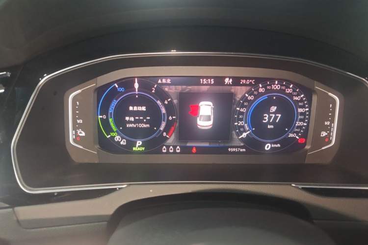 Used Volkswagen Magotan GTE Plug-in Hybrid 2022 GTE Luxury Model Instrument Cluster