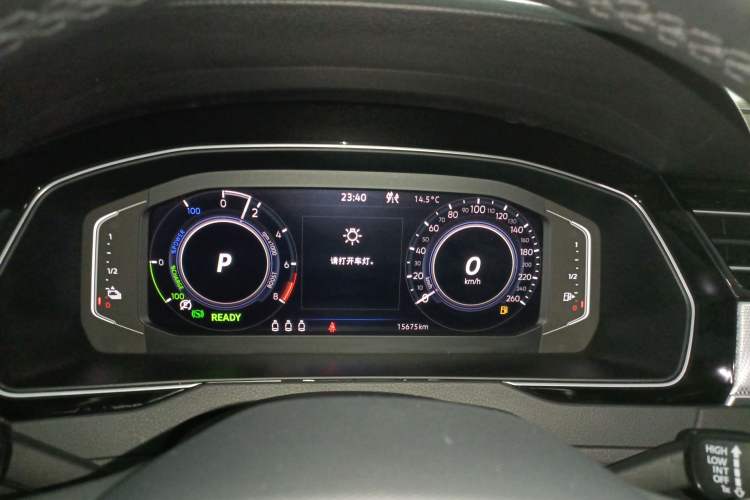Used Volkswagen Magotan GTE Plug-in Hybrid 2022 GTE Luxury Model Instrument Cluster