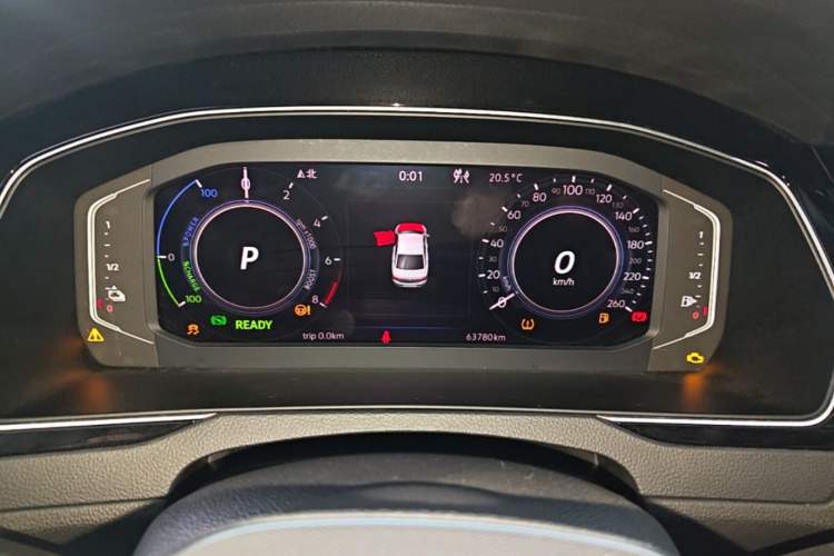 Used Volkswagen Magotan GTE Plug-in Hybrid 2022 GTE Luxury Model Instrument Cluster