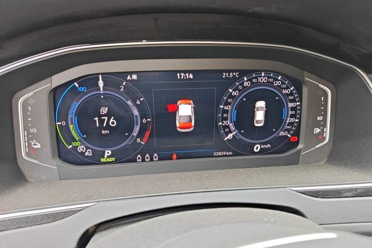 Used Volkswagen Magotan GTE Plug-in Hybrid 2022 GTE Luxury Model Instrument Cluster