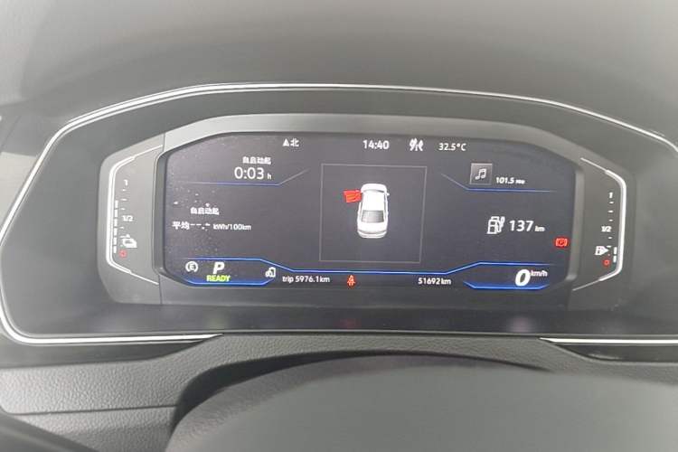 Used Volkswagen Magotan GTE Plug-in Hybrid 2022 GTE Luxury Model Instrument Cluster
