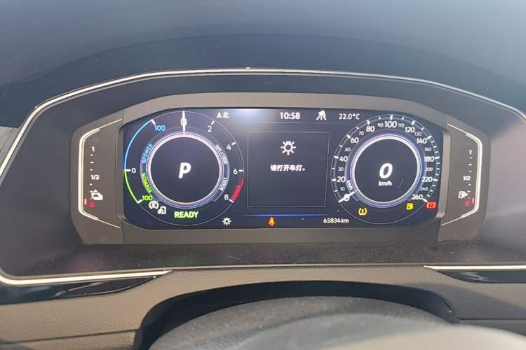 Used Volkswagen Magotan GTE Plug-in Hybrid 2022 GTE Luxury Model Instrument Cluster