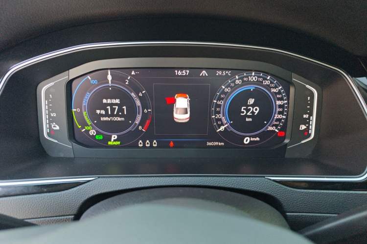 Used Volkswagen Magotan GTE Plug-in Hybrid 2022 GTE Luxury Model Instrument Cluster