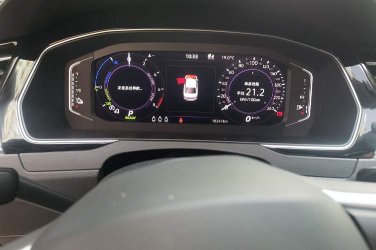 Used Volkswagen Magotan GTE Plug-in Hybrid 2022 GTE Luxury Model Instrument Cluster