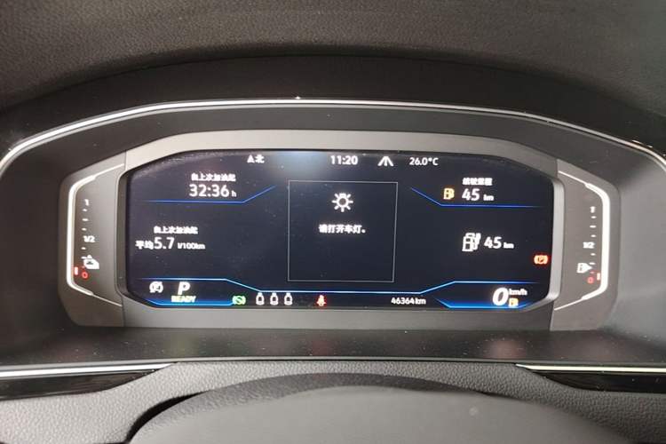 Used Volkswagen Magotan GTE Plug-in Hybrid 2022 GTE Luxury Model Instrument Cluster