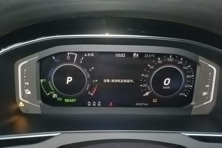 Used Volkswagen Magotan GTE Plug-in Hybrid 2022 GTE Luxury Model Instrument Cluster