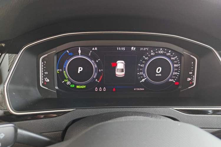 Used Volkswagen Magotan GTE Plug-in Hybrid 2022 GTE Luxury Model Instrument Cluster