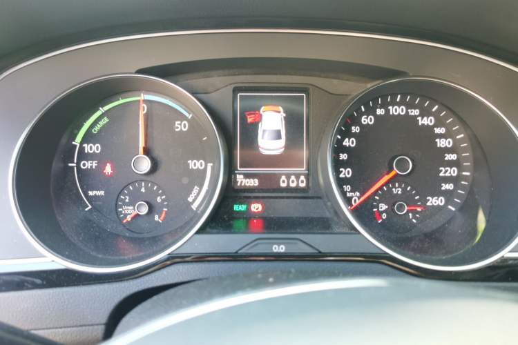 Used Volkswagen Magotan GTE Plug-in Hybrid 2022 GTE Luxury Model Instrument Cluster