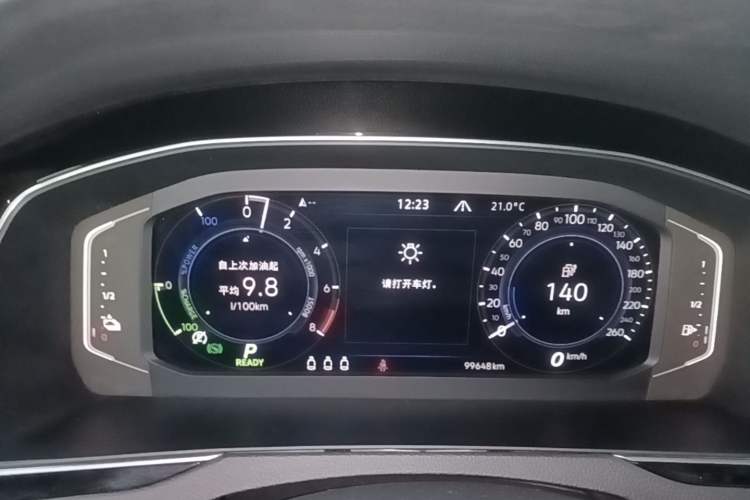 Used Volkswagen Magotan GTE Plug-in Hybrid 2022 GTE Luxury Model Instrument Cluster