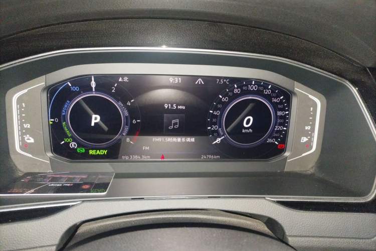 Used Volkswagen Magotan GTE Plug-in Hybrid 2022 GTE Luxury Model Instrument Cluster