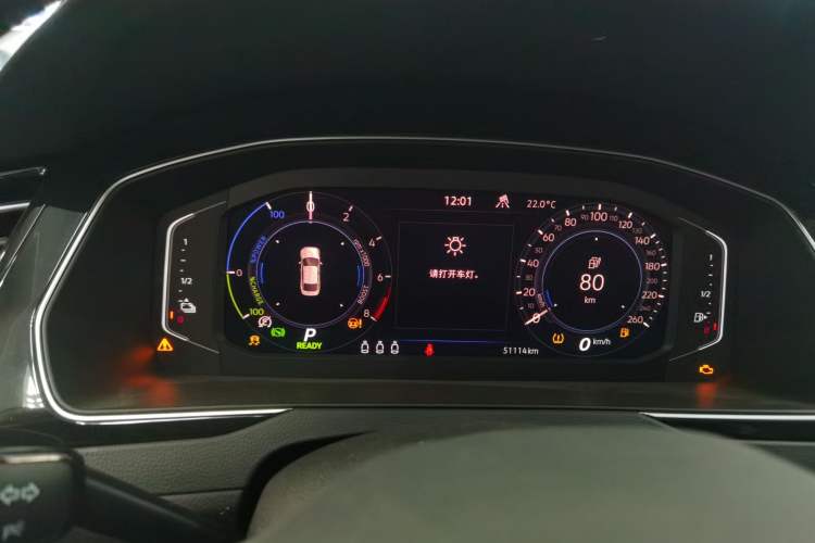 Used Volkswagen Magotan GTE Plug-in Hybrid 2022 GTE Luxury Model Instrument Cluster