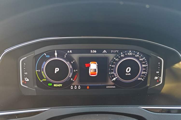 Used Volkswagen Magotan GTE Plug-in Hybrid 2022 GTE Luxury Model Instrument Cluster