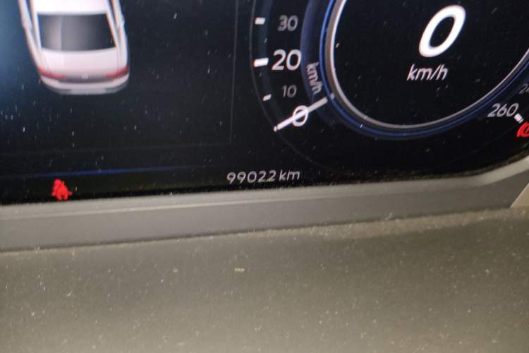Used Volkswagen Magotan GTE Plug-in Hybrid 2022 GTE Luxury Model Odometer Close Up
