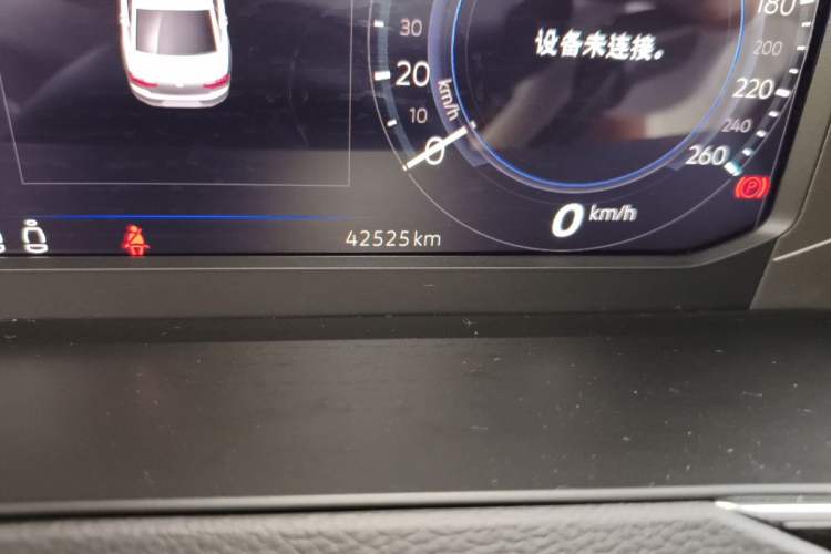Used Volkswagen Magotan GTE Plug-in Hybrid 2022 GTE Luxury Model Odometer Close Up