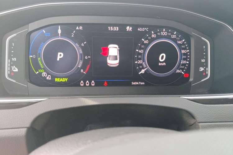 Used Volkswagen Magotan GTE Plug-in Hybrid 2022 GTE Luxury Model Odometer Close Up