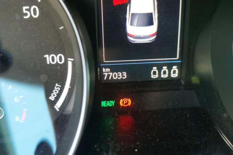Used Volkswagen Magotan GTE Plug-in Hybrid 2022 GTE Luxury Model Odometer Close Up