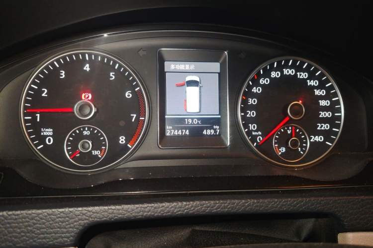 Used Volkswagen Multivan 2012 2.0 TSI Four-Wheel Drive Deluxe Edition Instrument Cluster