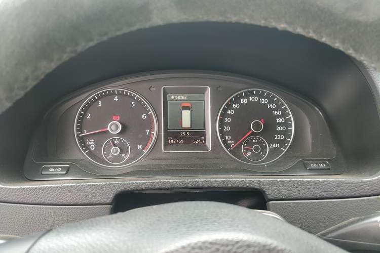 Used Volkswagen Multivan 2012 2.0 TSI Two-Wheel-Drive Luxury Edition Instrument Cluster