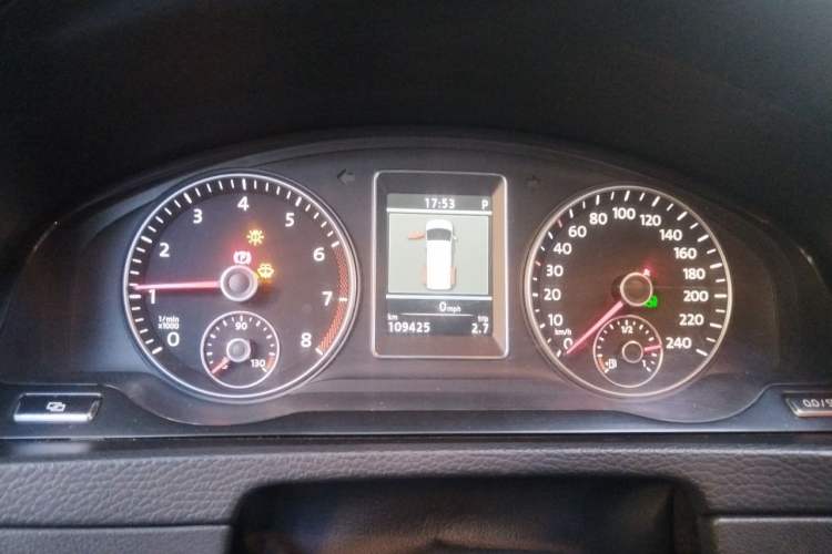 Used Volkswagen Multivan 2012 2.0 TSI Two-Wheel Drive Business Edition Instrument Cluster
