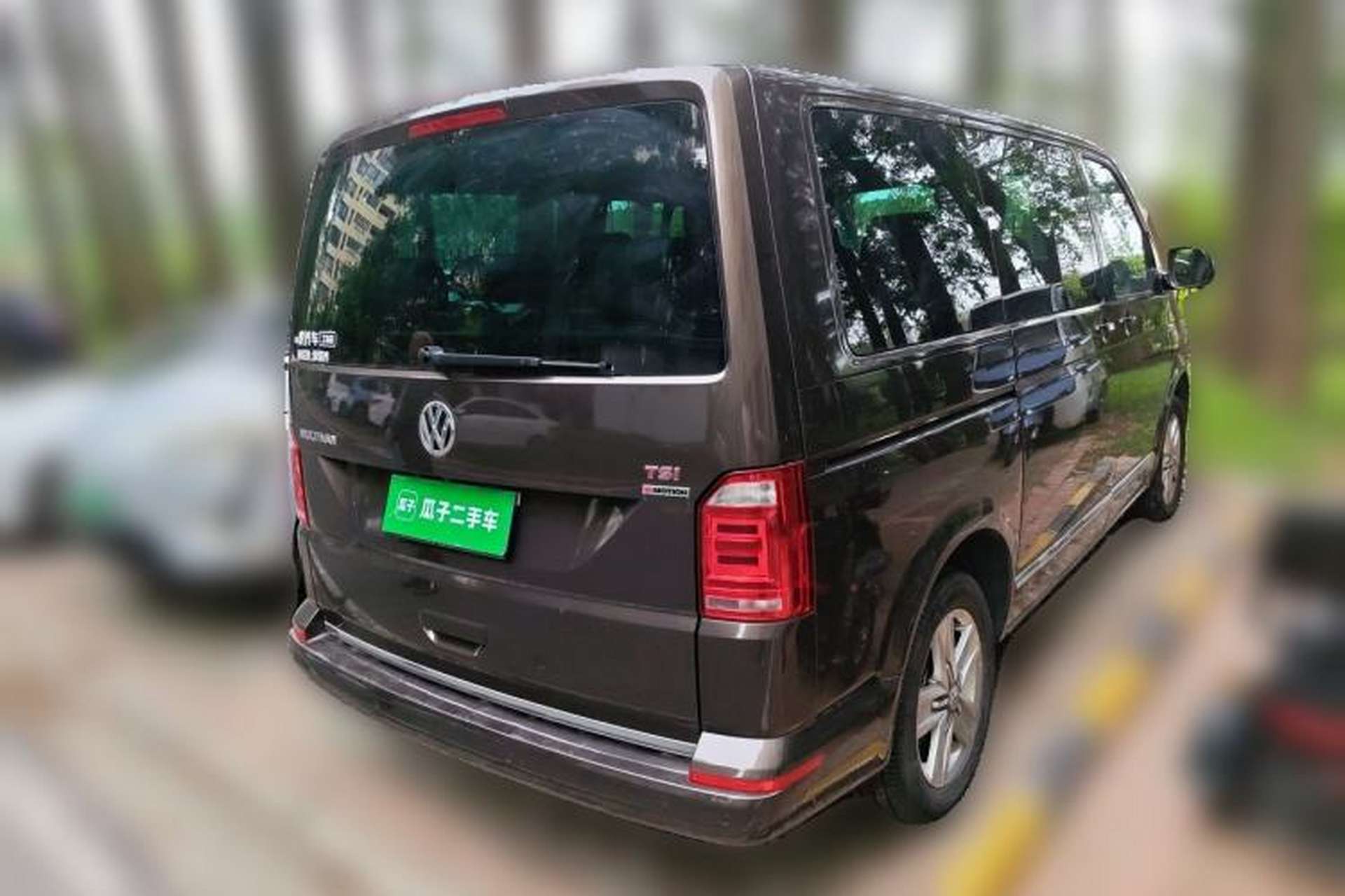 Used Volkswagen Multivan 2017 2.0 TSI 4x4 Prestige Edition 7-Seater Rear Right 45 Deg