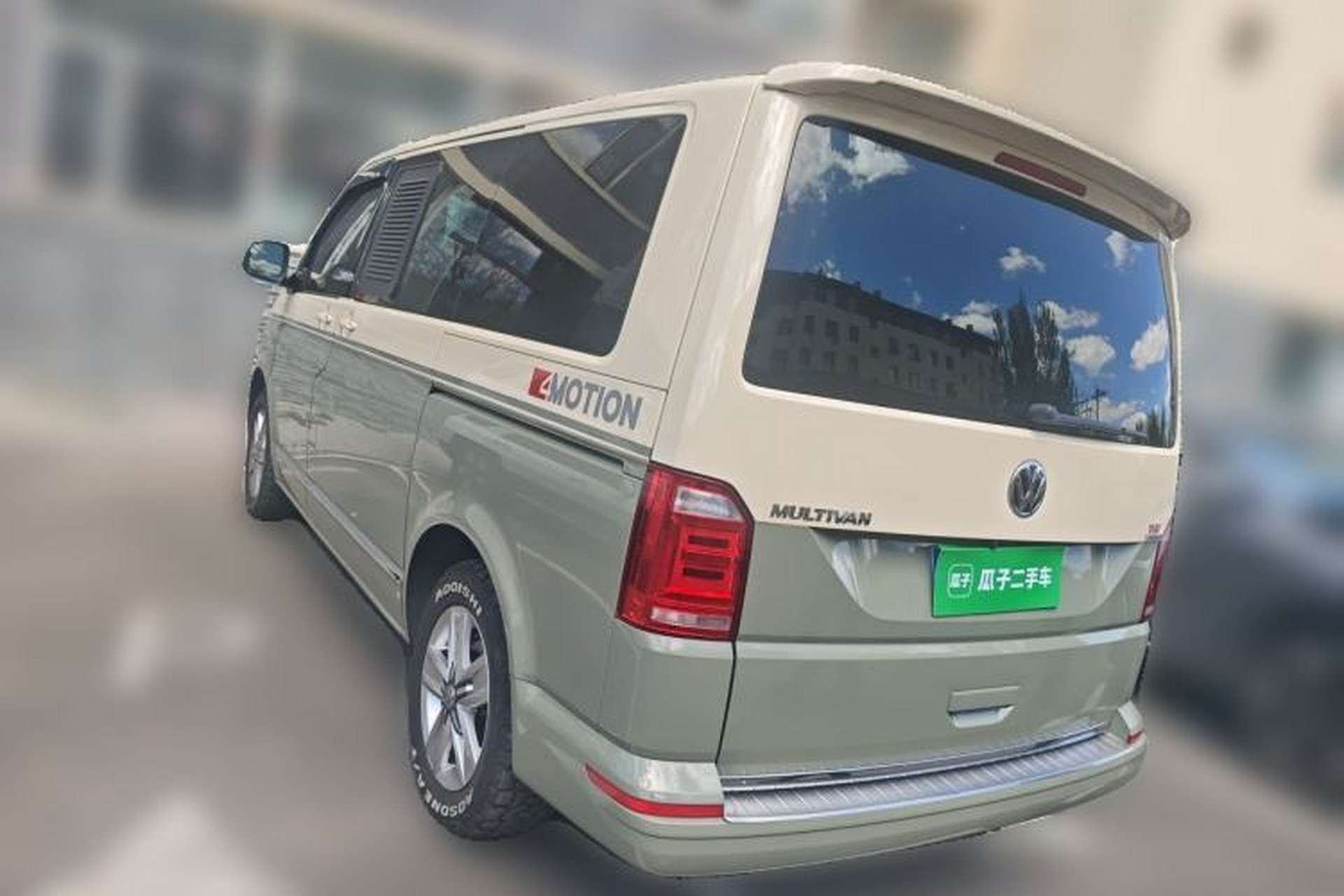 Used Volkswagen Multivan 2017 2.0 TSI 4x4 Prestige Edition 7-Seater Rear Left 45 Deg