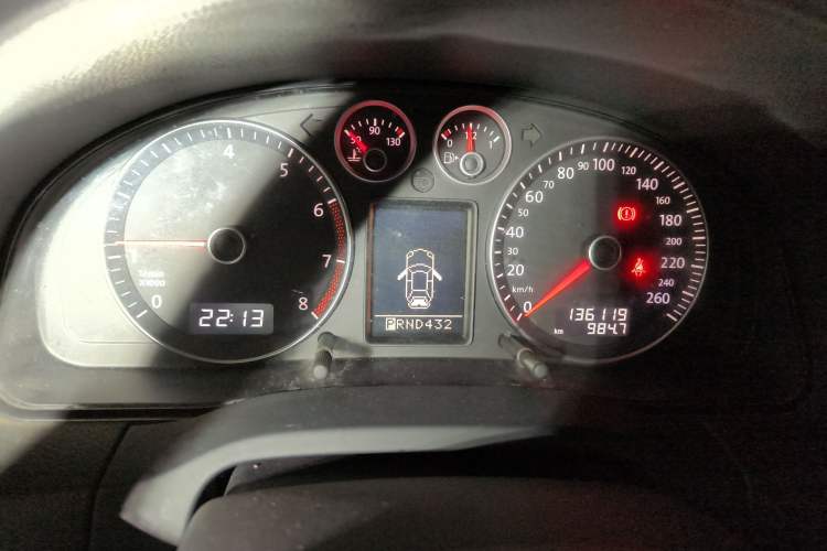 Used Volkswagen Passat 2009 1.8T Automatic Zunjie Model Instrument Cluster
