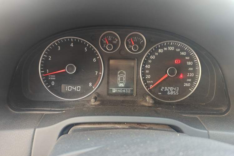 Used Volkswagen Passat 2009 1.8T Automatic Zunjie Model Instrument Cluster