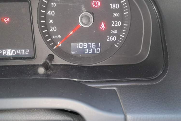 Used Volkswagen Passat 2011 1.8T Automatic Luxury Model Odometer Close Up