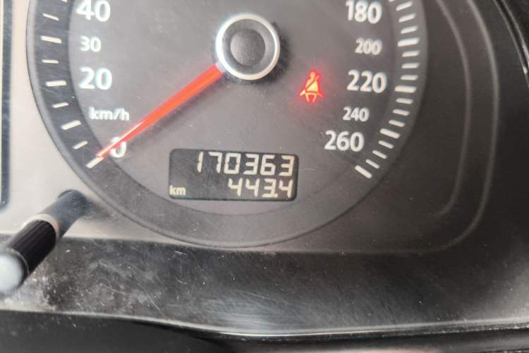 Used Volkswagen Passat 2011 1.8T Automatic Luxury Model Odometer Close Up
