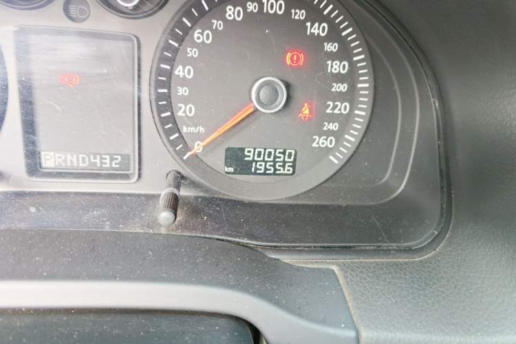 Used Volkswagen Passat 2011 1.8T Automatic Luxury Model Odometer Close Up