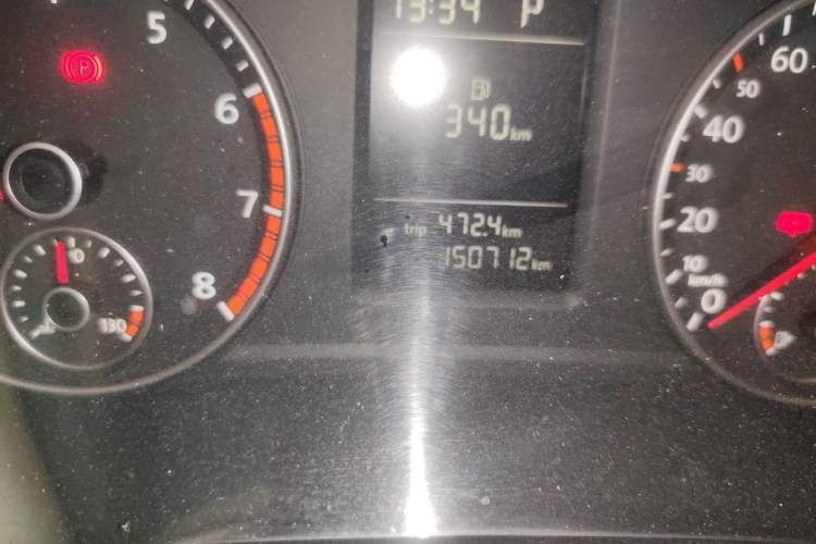 Used Volkswagen Passat 2011 1.8TSI Automatic Prestige Edition Odometer Close Up