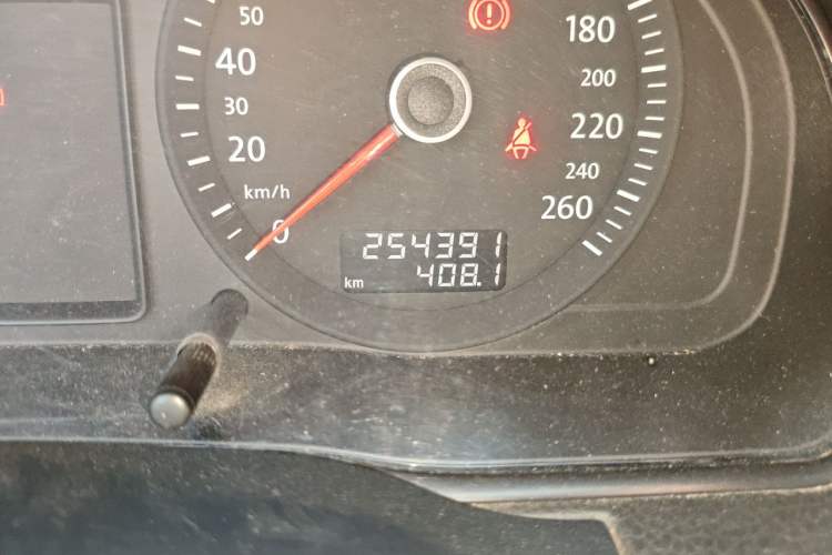 Used Volkswagen Passat  Odometer Close Up
