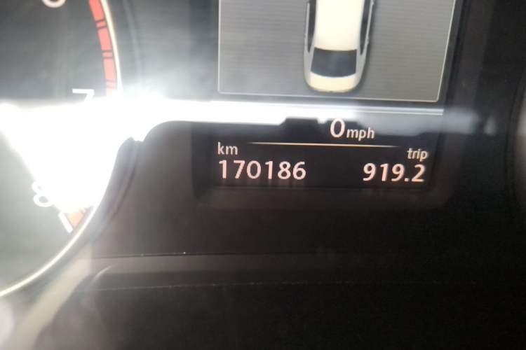 Used Volkswagen Passat 2011 2.0 TSI DSG Premium Edition Odometer Close Up