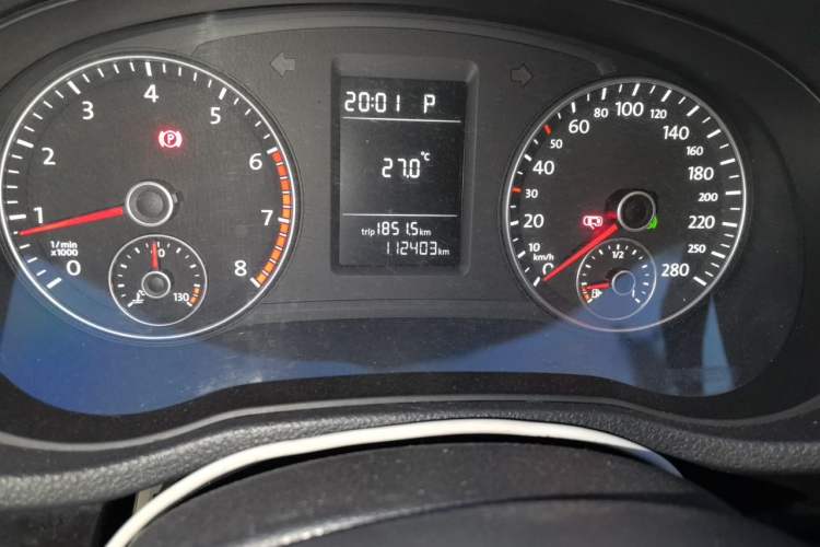Used Volkswagen Passat 2013 1.8TSI DSG Government Procurement Edition Odometer Close Up