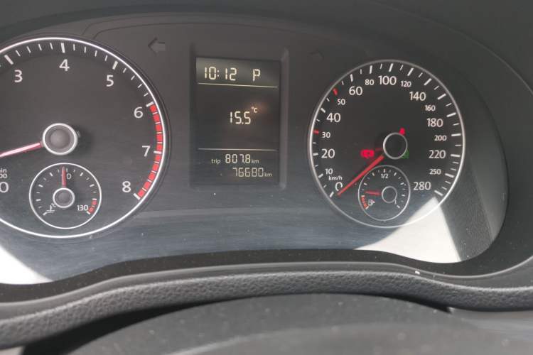 Used Volkswagen Passat 2013 1.8TSI DSG Government Procurement Edition Odometer Close Up